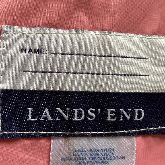 Lands’ End Girl’s Puffer Vest - Picture 5 of 6
